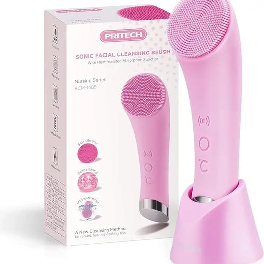 Pritech Heatable Silicone Facial Scrubber