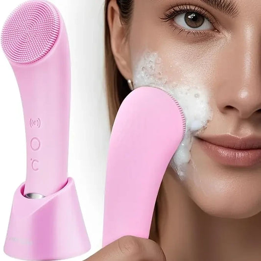Pritech Heatable Silicone Facial Scrubber